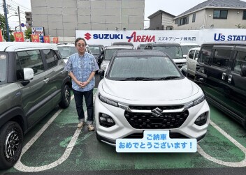 フロンクスご納車させていただきました